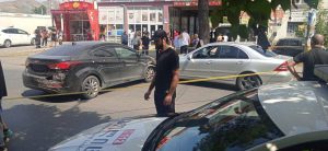 გორში წმინდაწყალზე 4 მანქანა ერთმანეთს შეეჯახა