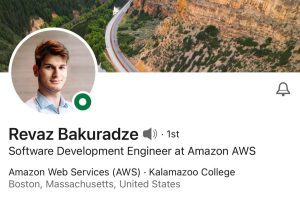 Amazon-ის გუნდს კიდევ ერთი ქართველი ახალგაზრდა შეუერთდა