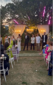 მსახიობ ლაშა გურგენიძისა და თაკო მჭედლიშვილის ულამაზესი ქორწილი