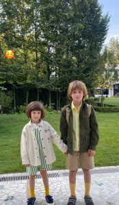 ვაჩე კალაძე სკოლაში უფროსმა ძმამ გააცილა