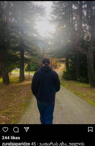 "ჯაფარას გზა უფლის სახელით" - რა ფოტოს აქვეყნებს ახალი ლოზუნგით ზურაბ ჯაფარიძე