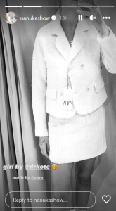 როგორ გამოიყურება სკანდალური ოპერაციის შემდეგ ნანუკა ჟორჟოლიანი