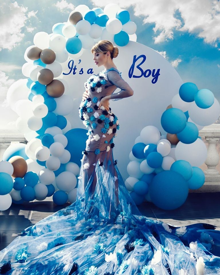 თამო ვაშალომიძემ ბავშვის სქესი გაამხილა (ფოტოები)