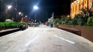 (ფოტო/ვიდეო) თავისუფლების მოედანზე “ნაცმოძრაობის” აქციას მხოლოდ მუსიკოსები შემორჩნენ