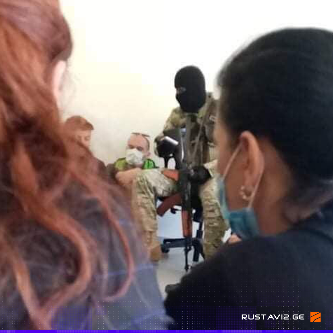 ახალი ფოტოები ზუგდიდიდან, მძევლების ოთახიდან