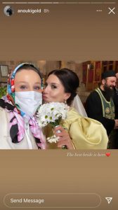 (ფოტო) ჯვარი სვეტიცხოველში დაიწერეს - ანუკი არეშიძე მეჯვარედ პირბადით იდგა