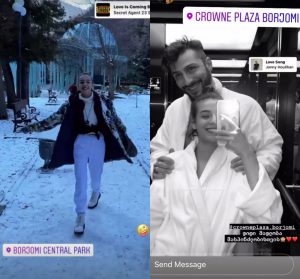 (ფოტო) სად ატარებს თაფლობის თვეს გიორგი გასვიანი და მისი რჩეული