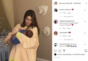 ქეთა თოფურია ვაჟთან ერთად უსაყვარლეს ფოტოს აქვეყნებს