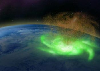 პირველად ისტორიაში – ჩრდილოეთ პოლუსის თავზე დაფიქსირებულია „კოსმოსური ქარიშხალი“