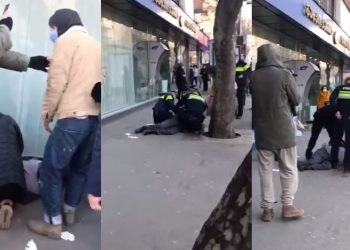 (VIDEO) განწირული ყვირილი – ეს საშინელება დღეს პეკინის გამზირზე მოხდა