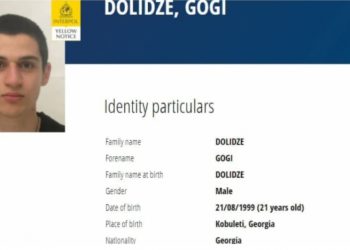 რატომ გამოაცხადა ინტერპოლმა ძებნა 21 წლის გოგი დოლიძეზე?
