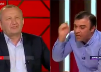 (VIDEO) “კაცობას მასწავლი? ხმას დაუწიე!“ – დაპირისპირება პირდაპირ ეთერში