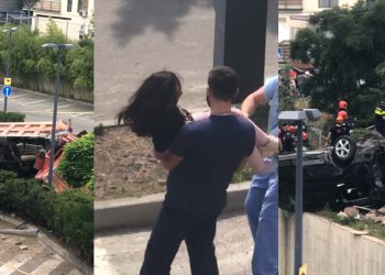 (VIDEO) “ნიუ ჰოსპიტალის” ეზოში სატვირთო მანქანა ჩავარდა – არიან გარდაცვლილები და დაშავებულები