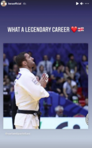 ნახეთ, როგორ ეხმაურება ბერა ივანიშვილი ვარლამ ლიპარტელიანის მიერ მიღებულ გადაწყვეტილებას კარიერის დასრულებასთან დაკავშირებით