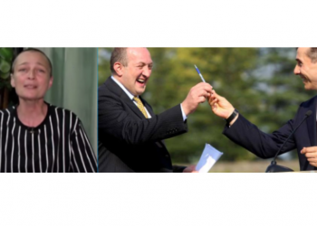 “ამ ნალედარ ქალბატონს ვინმემ გადაეცით…”