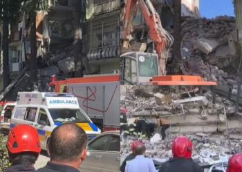 (ვიდეო) “საშინელება მოხდა” – ბათუმში, 26 მაისის ქუჩაზე კორპუსის ნაწილი ჩამოინგრა