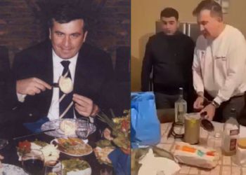 რიკოთზე გეახელით ლობიანს და დაკავებამდე ხინკალი გამოვიძახე, სამწუხაროდ, მხოლოდ 1 ცალის შეჭმა მოვასწარი – სააკაშვილი