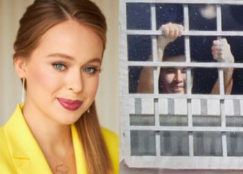 (ფოტო) ლიზა იასკო სააკაშვილის საკნის გისოსებთან გამოჩენას ეხმაურება