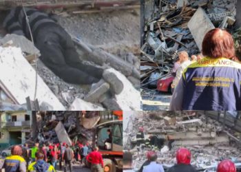 “შემიძლია სუნთქვა” – ბათუმში, კორპუსის ნანგრევებში მოყოლილი ადამიანები სამაშველო ბრიგადასთან კონტაქტზე გავიდნენ