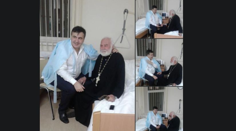(ფოტო) აქამდე უცნობი ამბავი მიხეილ სააკაშვილზე, რომელმაც სასულიერო პირი სიკვდილს გადაარჩინა