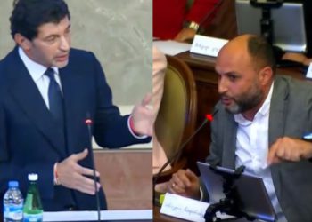 (ვიდეო) დაპირისპირება თბილისის საკრებულოს სხდომაზე – „დაჯექი, ორიანი” – კალაძე ნადირაძეს