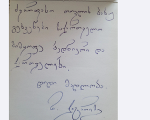 (ფოტო) "ძვირფასო თოვლის ბაბუ, გეხვეწები..." - ნიკა ქაცარიძის უკანასკნელი სურვილი