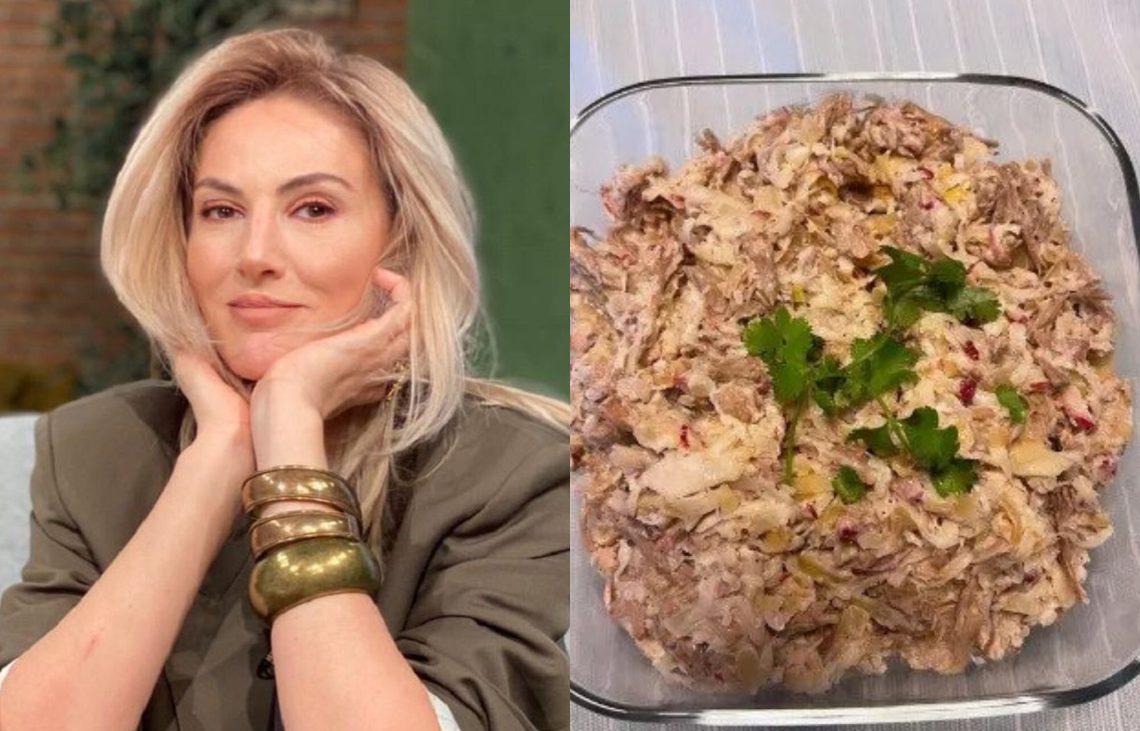 ხორცის სალათის რეცეპტი თიკა ფაცაციასგან