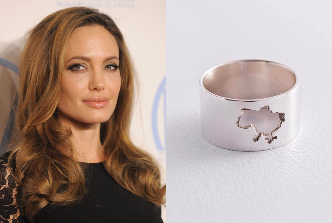 ანჯელინა ჯოლის თანადგომა უკრაინელებს – მსახიობის სიმბოლური ბეჭედი