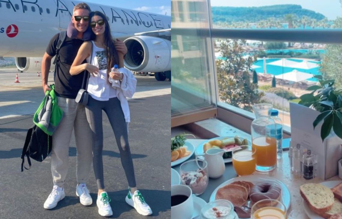 ირაკლი მაქაცარია და ლიზა ჩიჩუა საქორწინო მოგზაურობაში საბერძნეთში წავიდნენ