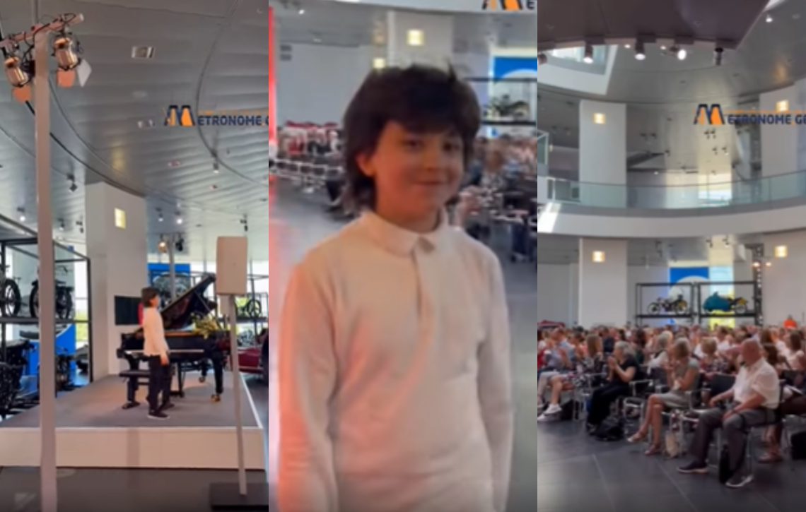 🎥VIDEO: ქართველმა ვუნდერკინდმა, ცოტნე ზედგინიძემ ევროპაში ფურორი მოახდინა