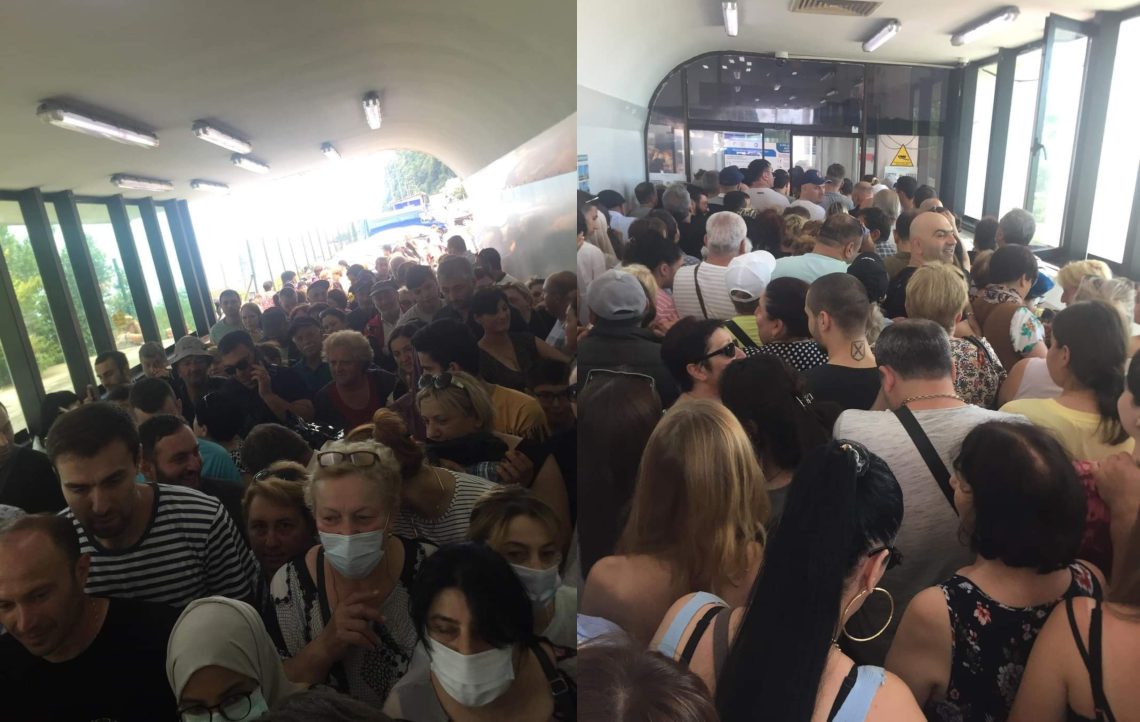 საქართველო-თურქეთის საზღვარი ამ წუთებში – ხალხი სამუშაოდ გაედინება