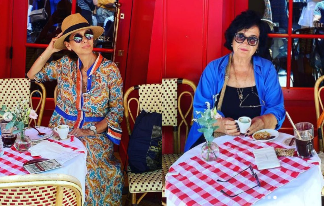 ეკა კახიანმა დედა დაბადების დღეზე პარიზში წაიყვანა