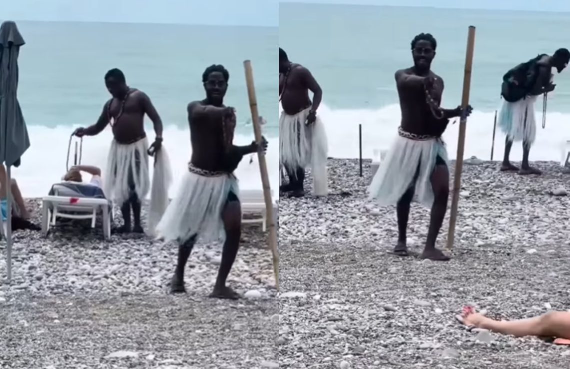 🎥VIDEO: გარემოვაჭრეები ბათუმის პლაჟზე