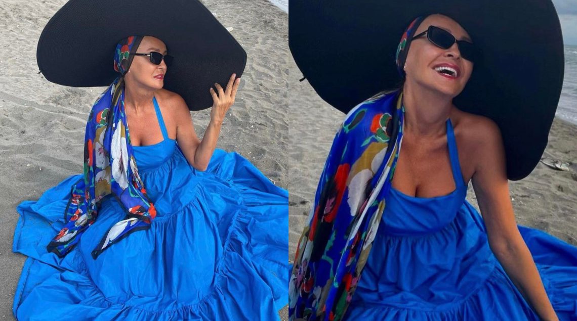 დალი ჩიტალაძე შავი ზღვის სანაპიროზე პოზირებს (ფოტოები)