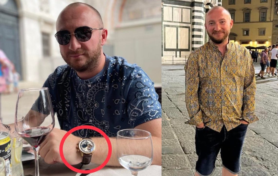 პრორუსი პარტიის ლიდერი მორგოშიას 13 000$-იანი საათი – ნახეთ სად ისვენებს „ალტ ინფოს“ ლიდერი