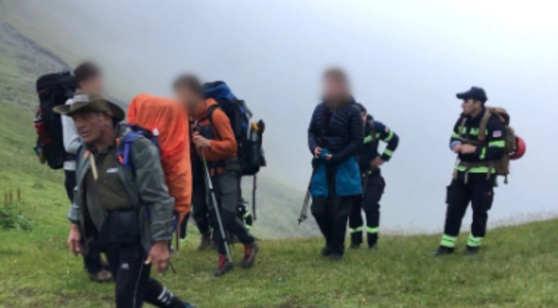 რა მოხდა დათვის ჯვრის უღელტეხილზე – სადაც 30 უცხოელი იმყოფებოდა – საგანგებო სიტუაციების სამსახურის განცხადება