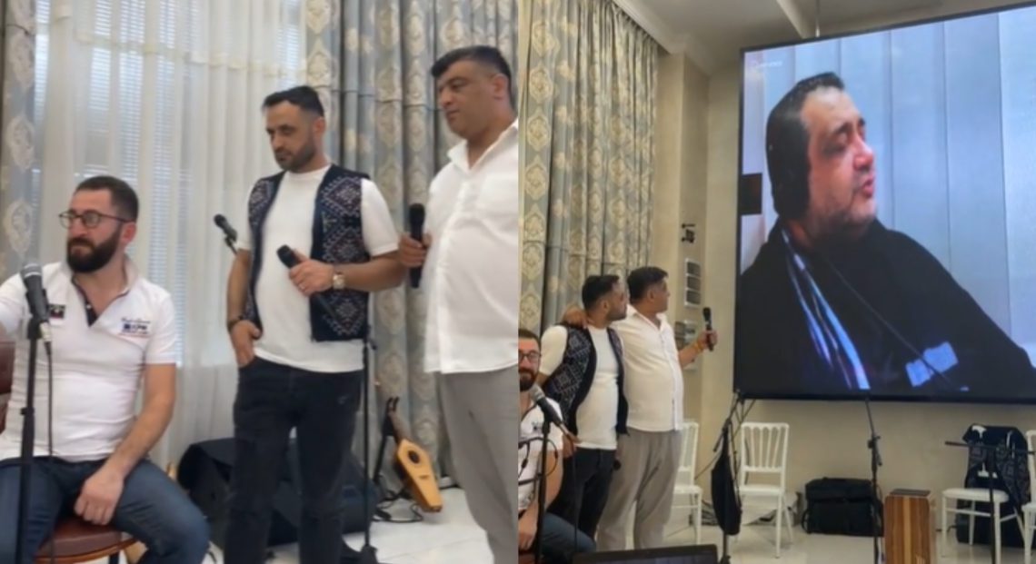 🎥VIDEO: ნახეთ როგორ მიაგეს პატივი გარდაცვლილ მამუკა ონაშვილს მომღერლებმა