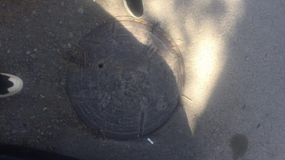 ქარელში კანალიზაციის ჭაში ქალი ჩავარდა