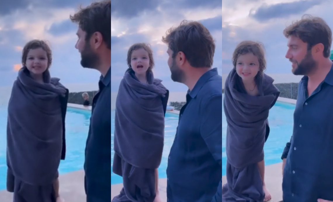 🎥ვიდეო: ნოე სულაბერიძის და ჯანეტ ქერდიყოშვილის შვილი ლექსს ჰყვება