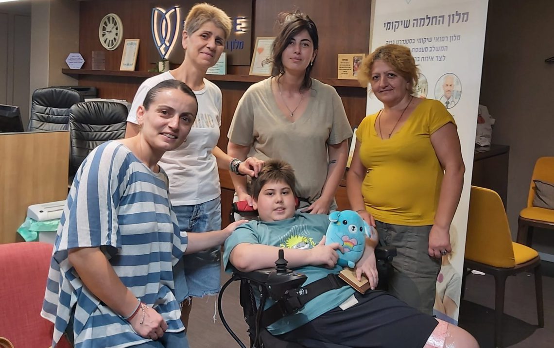 დათი ქოქრაშვილის ახალი ფოტოები ისრაელის კლინიკიდან