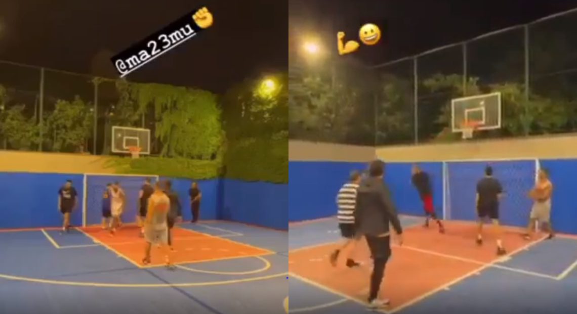 🎥ვიდეო: „კახი, ჩატენე“ – კახა კალაძე კალათბურთელებს ეთამაშება