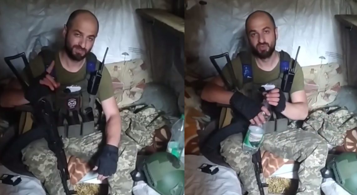 “ძალიან მინდა, ერთი რამ დაიმახსოვროთ…” – უკრაინაში მებრძოლი ქართველის მიმართვა