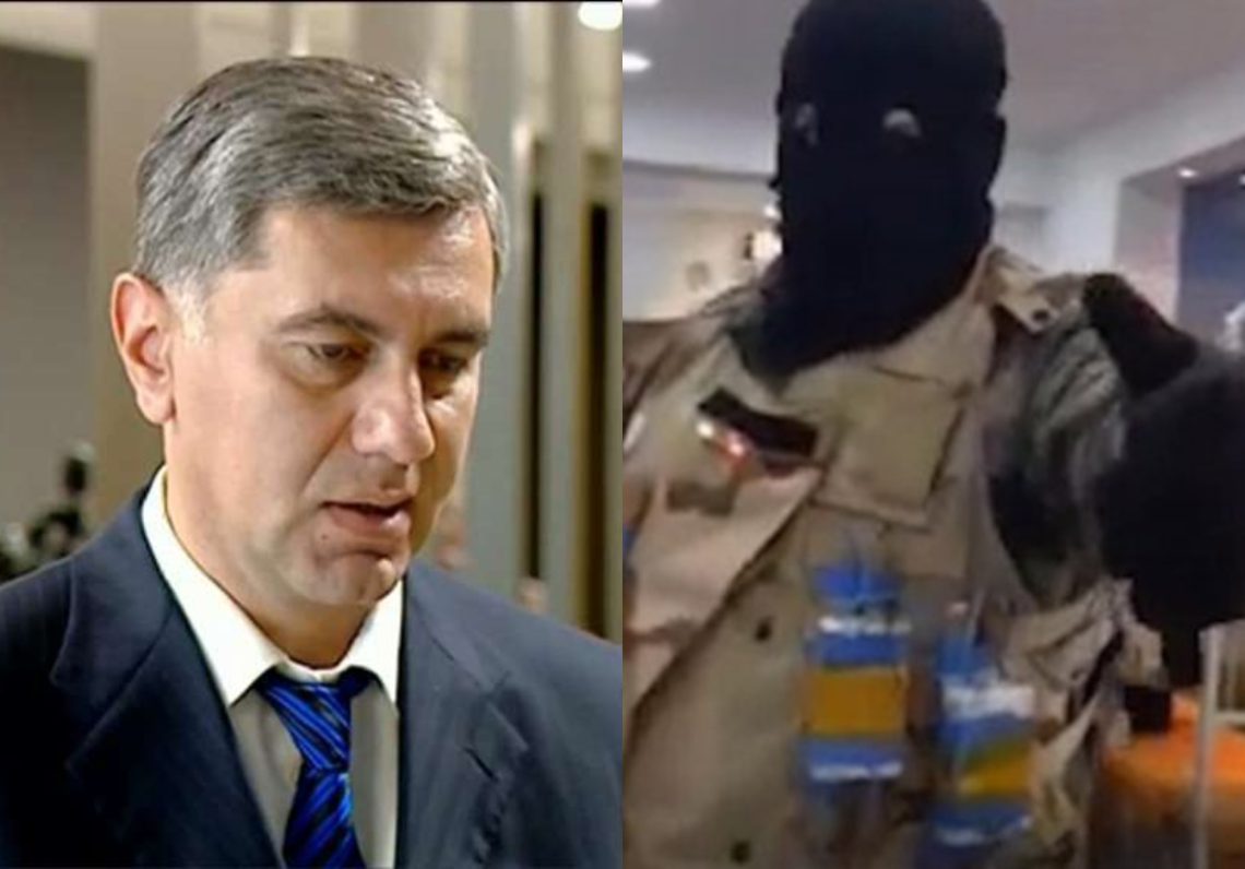 “რა გინდათ შვილო ბანკში და თან მძევლებით” – ირაკლი ოქრუაშვილი თავდამსხმელს მიმართავს