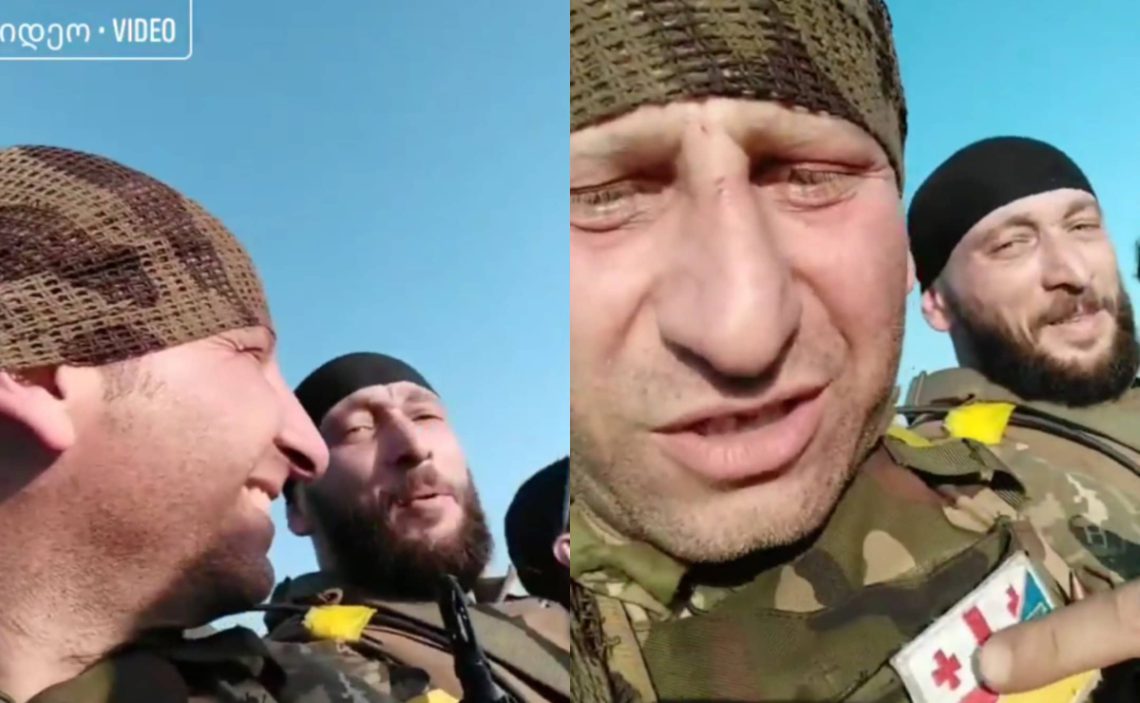 VIDEO: “ამ დროშას არ შევარცხვენთ”- ქართველი მებრძოლი ბრძოლის წინ