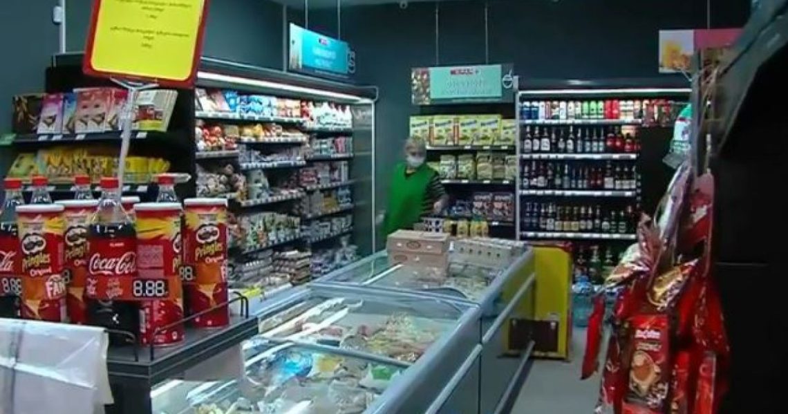 ქურდებმა რუსთავში 300 ლარის პროდუქტი მოიპარეს