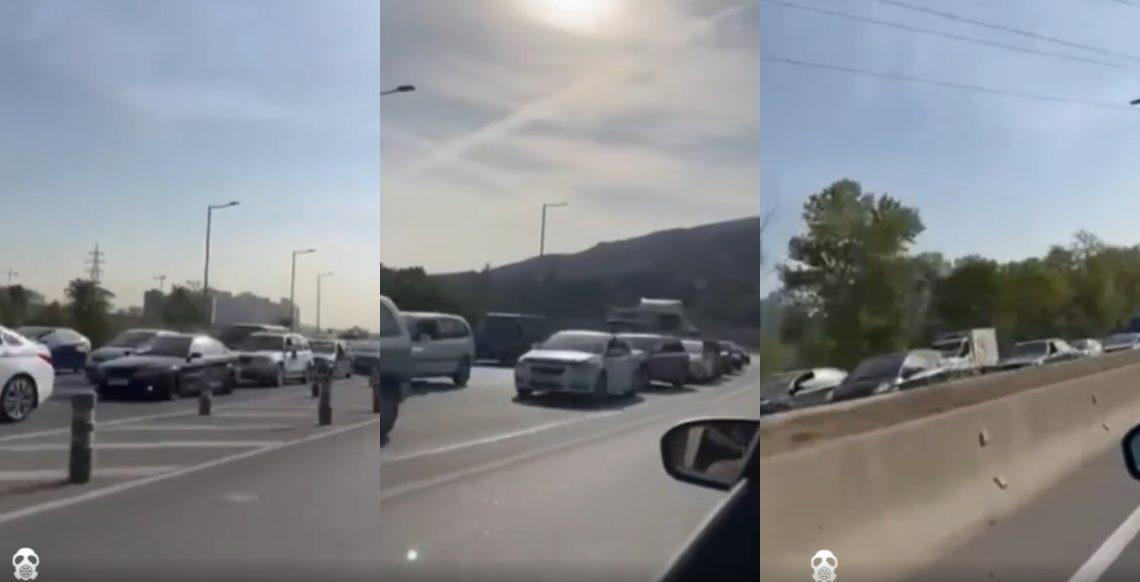 🎥ვიდეო: რა ხდება ამ წუთებში რუსთავი-თბილისის მაგისტრალზე