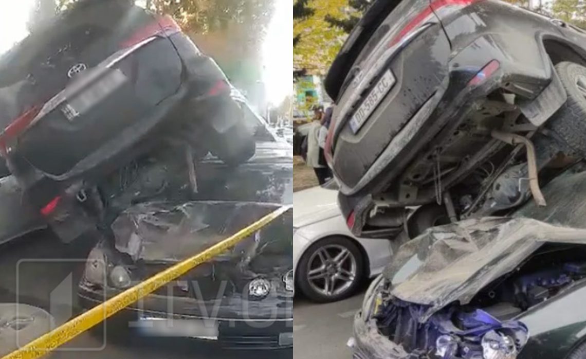 მძღოლი, რომლის ცუდად გახდომის გამოც გურამიშვილზე 10 მანქანა ერთმანეთს შეეჯახა, კლინიკაში გადაიყვანეს