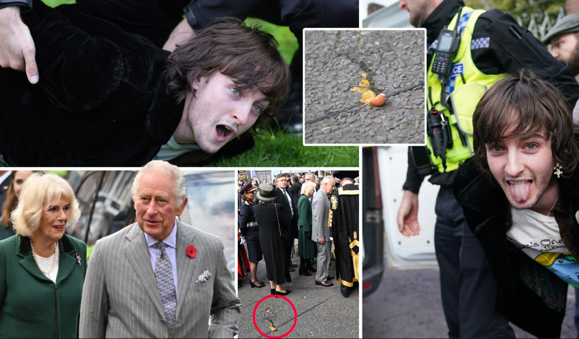 მეფე ჩარლზზე თავდამსხმელ აქტივისტს საჯარო ადგილებში კვერცხის ტარება აეკრძალა