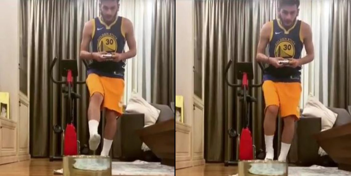 ვიდეო: კვარამ შოკოლადი ჭიქაში ფეხით ჩააგდო