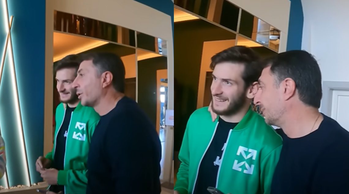 ვიდეო: შოთა არველაძე და გიორგი ქინქლაძე ნეაპოლში ხვიჩა კვარაცხელიას შეხვდნენ